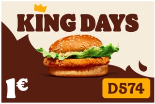 Burger King Chicken Burger por 1€