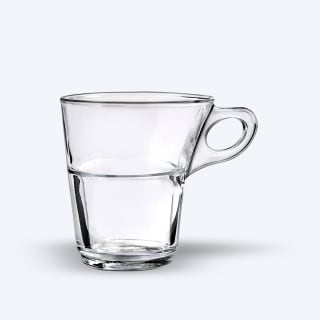 Caprice - Tasses en verre 22 cl (lot de 6) pour 5€ chez Duralex