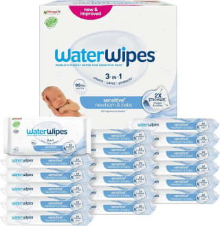 WaterWipes Sensitive+ 1080 stuks voor €37,59 bij Amazon