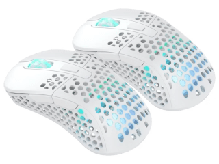 2 stuks Xtrfy M4 draadloze RGB Gaming muizen voor €29,95 bij Ibood