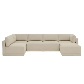 Thomasville Fallon seccional modular de tela de 6 piezas por $22,999 en Costco