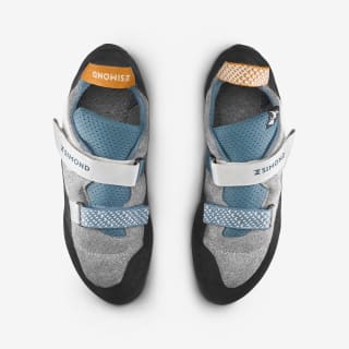 Chausson d'escalade Klimb gris comète pour 42,99€ chez Decathlon