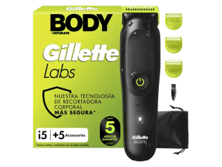 Gillette Labs i5 Body + Intimate recortadora corporal por 49€ en MediaMarkt