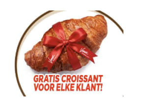 Gratis croissant bij Vomar
