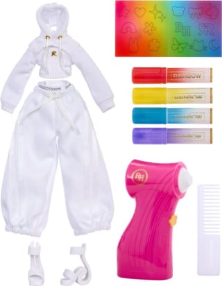 Rainbow High Air Brush & Create Modepop - Green Eyes voor €8,39 bij Bol