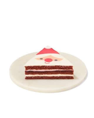kerstmantaart red velvet 6 p. voor €7,99 bij de Hema