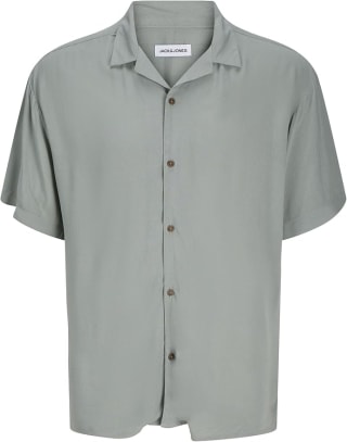 JACK & JONES Jjejeff Solid Resort Shirt voor €8,99 bij Amazon