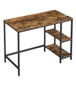 VASAGLE Escritorio con Estantería por 39,71€