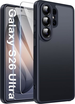 FLLAO Coque mate pour Samsung Galaxy S26 Ultra 5G (2 verres) à 3,99€ chez Amazon