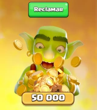 50,000 Monedas de Oro Gratis de Clash Royale en Supercell Store