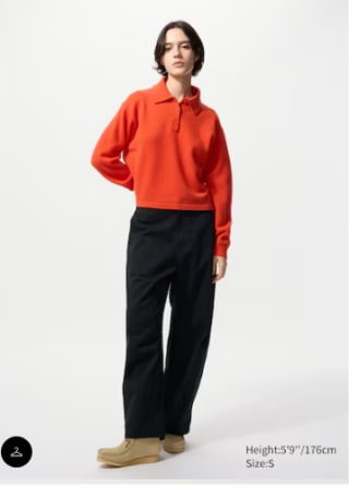 Pull en laine col polo à 29,90€