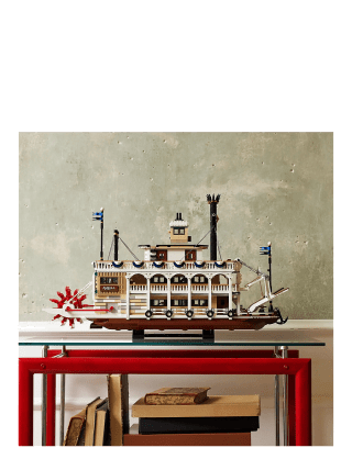 LEGO Ideas River Steamboat (21356) voor € 219.70 bij Booztlet
