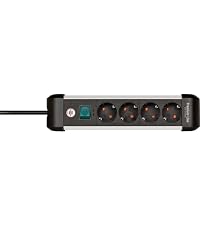 Brennenstuhl Premium-ALU-Line regleta enchufes 6 Tomas/regleta de Aluminio por 13.88€