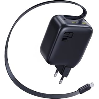 Baseus Enercore USB-C Charger 100W with Extendable Cable voor €28,89 bij Amazon