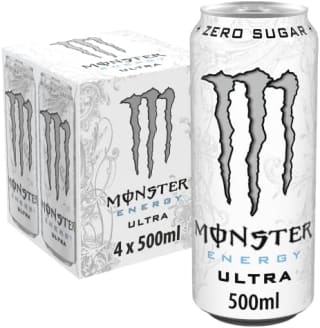 Monster Ultra Energy Drink 4 x 500 ml for £3.35 at Amazon
