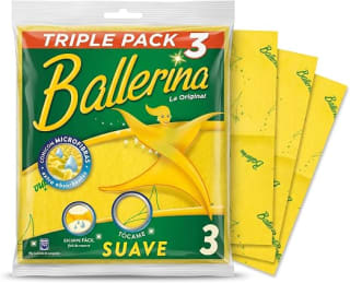 Ballerina Bayeta Amarilla Original 35x35 (pack 3) por 1€ en Amazon