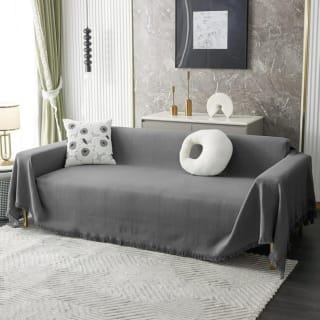 Fundas De Sillon A Medida Ajustable Cubre Sofa Az Gris 3 por $27.990