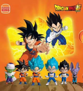 Colección Dragon Ball Super por $124 en Burger King