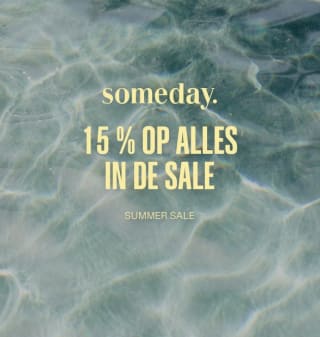 15% extra korting op sale tot 50% bij besteding vanaf €50 bij Someday.
