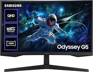 Monitor Samsung Odyssey LS32CG552EUXEN 32" LED QHD 165Hz Freesync Curvo por 154€