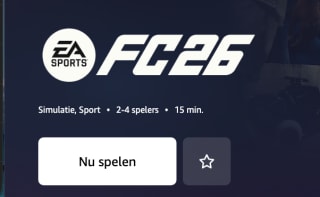 Gratis EA FC 26 met Amazon prime gaming