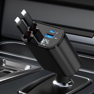 Aimtel Chargeur de Voiture rétractable 69W pour 9,99€ chez Amazon