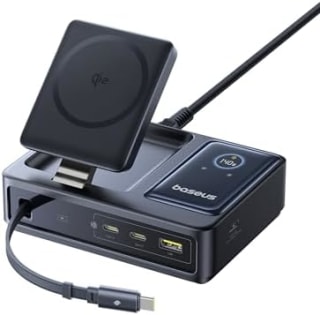 Baseus NOMOS 5-in-1 laadstation voor €53,08 bij Amazon