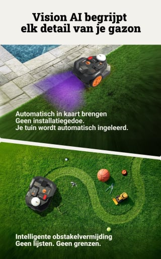 Worx Landroid Vision Cloud WR304E robotgrasmaaier voor €507,39 bij Amazon