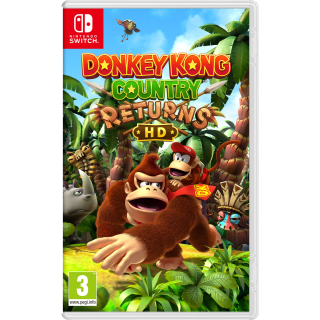 Donkey Kong Country Returns HD Nintendo Switch pour 49,99€ chez Auchan