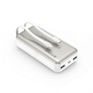 Power Bank Sikenai 20000 mAh 120W Carga Rápida 2 Cables Integrados por 9.99€