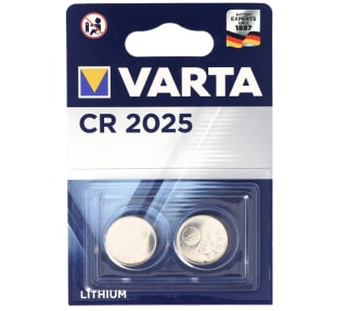 Varta Pilas Litio CR2025 Blíster 2 Unidades por 0,62€