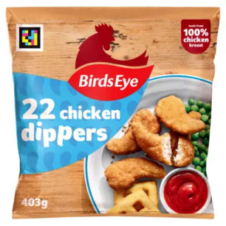 Birds Eye 22 Crispy Chicken Dippers 403g In-Store Deal for £1