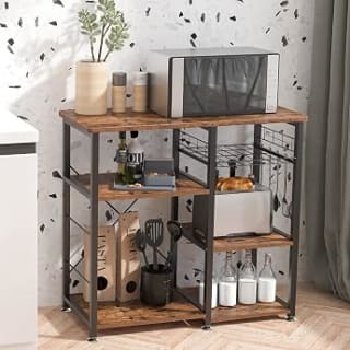 VASAGLE Estantería de Cocina DACEY KKS96X (80x35x94 cm) por 44,99€ en Amazon