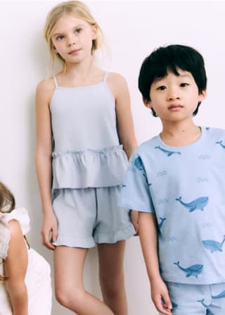 Pijama corto volantes por 8.99€