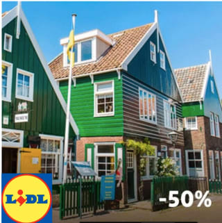 50% korting op een dagje Volendam & Marken