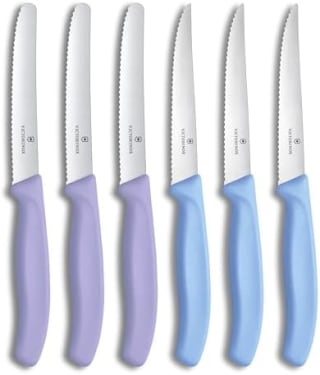 Victorinox Swiss Classic Set of 6 Steak and Tomato Knives 11 cm à 24,49€