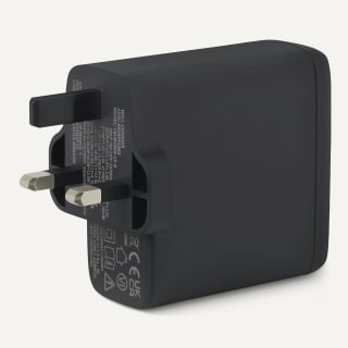 Amazon Basics 120W Nano GaN 3‑Port Wall Charger for £26.24 at Amazon