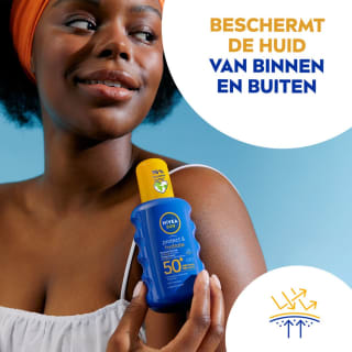 NIVEA Sun Protect & Hydrate zonnespray (6 x 200 ml) voor €29,95 bij Bol