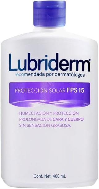 LUBRIDERM Crema Corporal Protección Solar FPS 15 (400 ml) por $79 en Amazon
