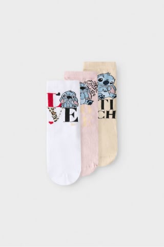 Set de calcetines de algodón de Stitch por 5.16€