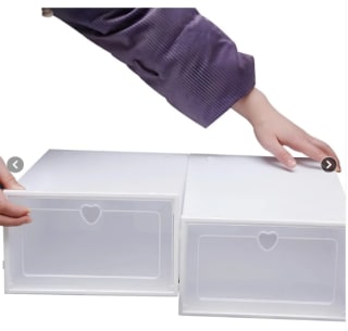 Pack 12 Organizador de Zapatos Caja Organizadora U BUY $12.990 en Falabella, Chile