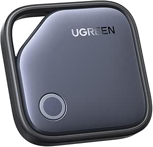 UGREEN FineTrack Air Tag – Apple Find My Compatible, 80dB Alarm, 2-Year Battery, Blue
