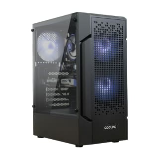 COOLPC Black III Ryzen 5 7600 / Radeon RX 9060 XT 16GB / 32GB DDR5 / 1TB SSD / W11