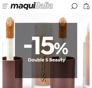 -15% de Dto en Maquillaje Double s Beauty.