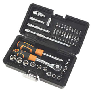 Assortiment de douilles standard Magnusson 1/4" 40 pièces pour 19,99€ chez Screwfix