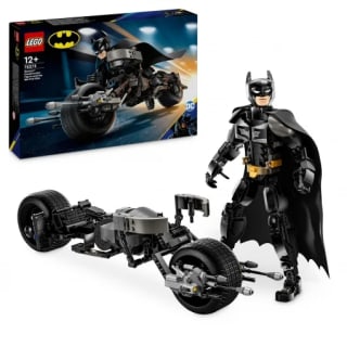 LEGO DC Comics Figura para Construir Batman y Moto Bat-Pod por 46.19€﻿.