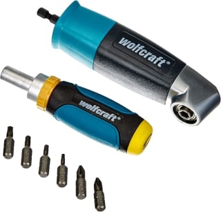 wolfcraft 1001000 - Coffret de Vissage d'Angle pour 24,95€ chez Amazon