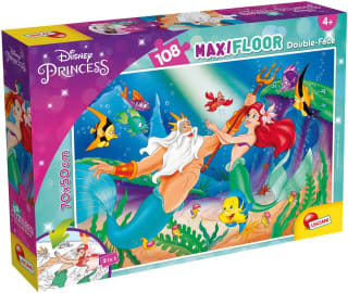 Lisciani De kleine zeemeermin double face puzzel (108 stukjes) voor €2,69 bij Bol