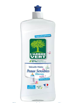 Liquide vaisselle mains L'Arbre Vert de 750 ml à 1,77€