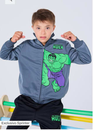 Chándal infantil Marvel por 7.99€